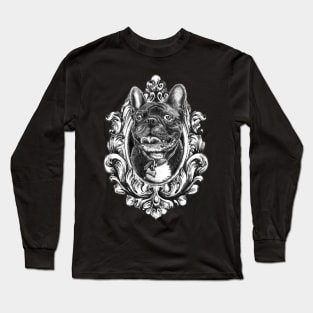 Framed frenchie DK Long Sleeve T-Shirt